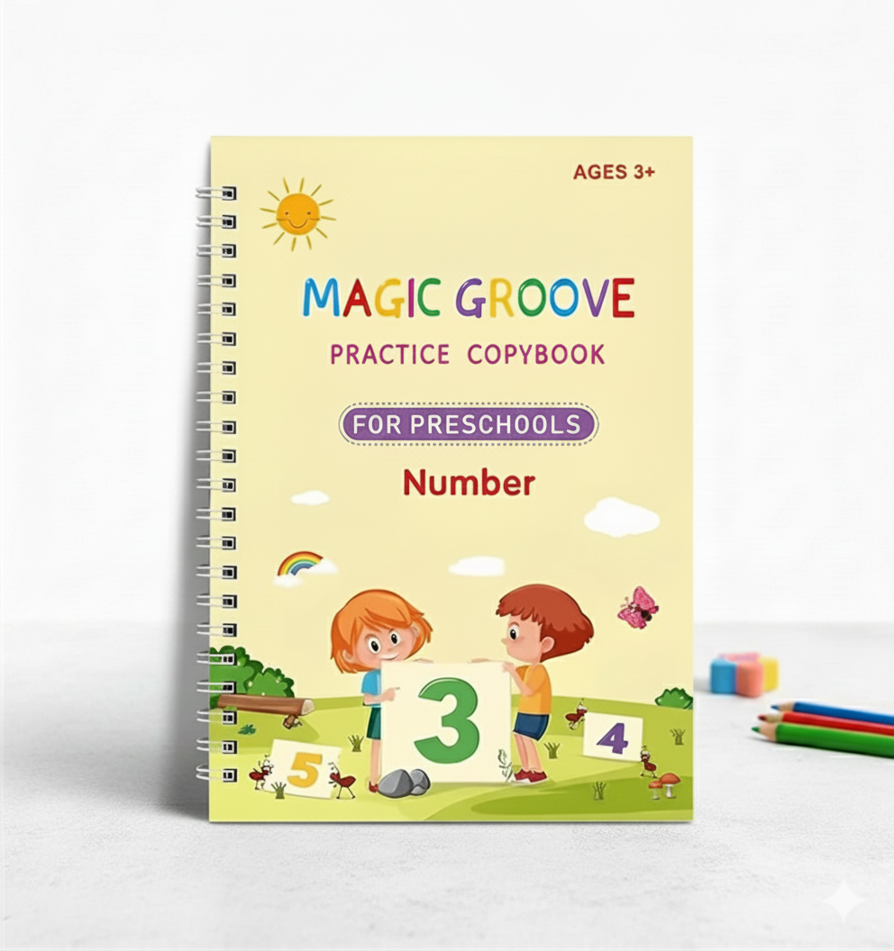 Grooved Handwriting Book Set
