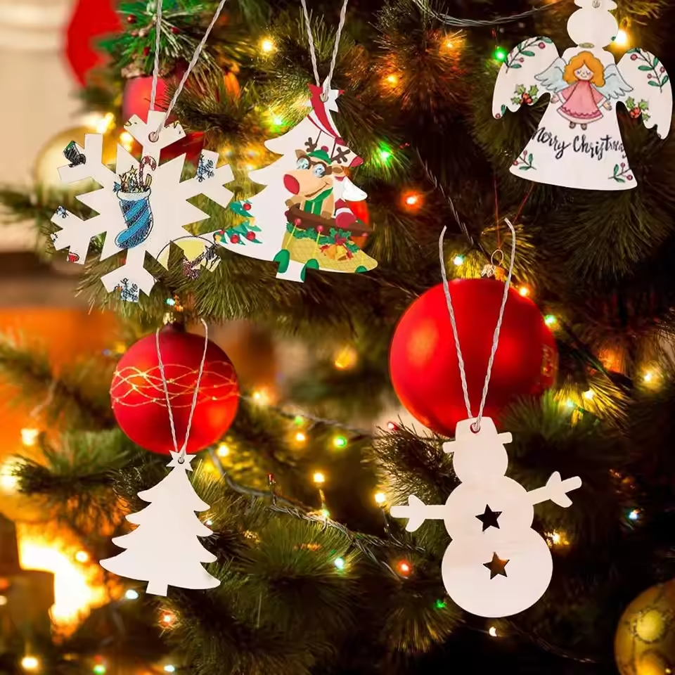 DIY Christmas Decorations Set (10 Pack)
