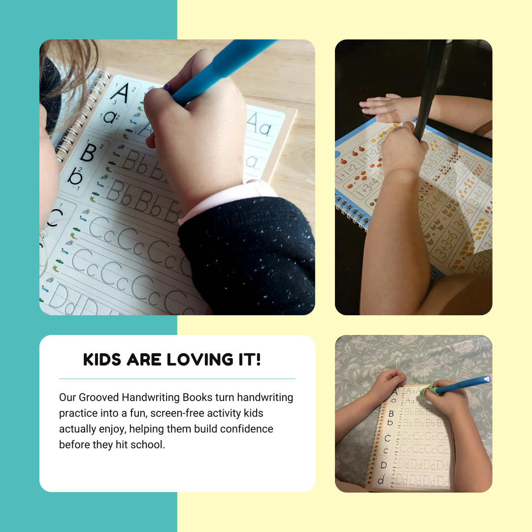 Grooved Handwriting Book Set