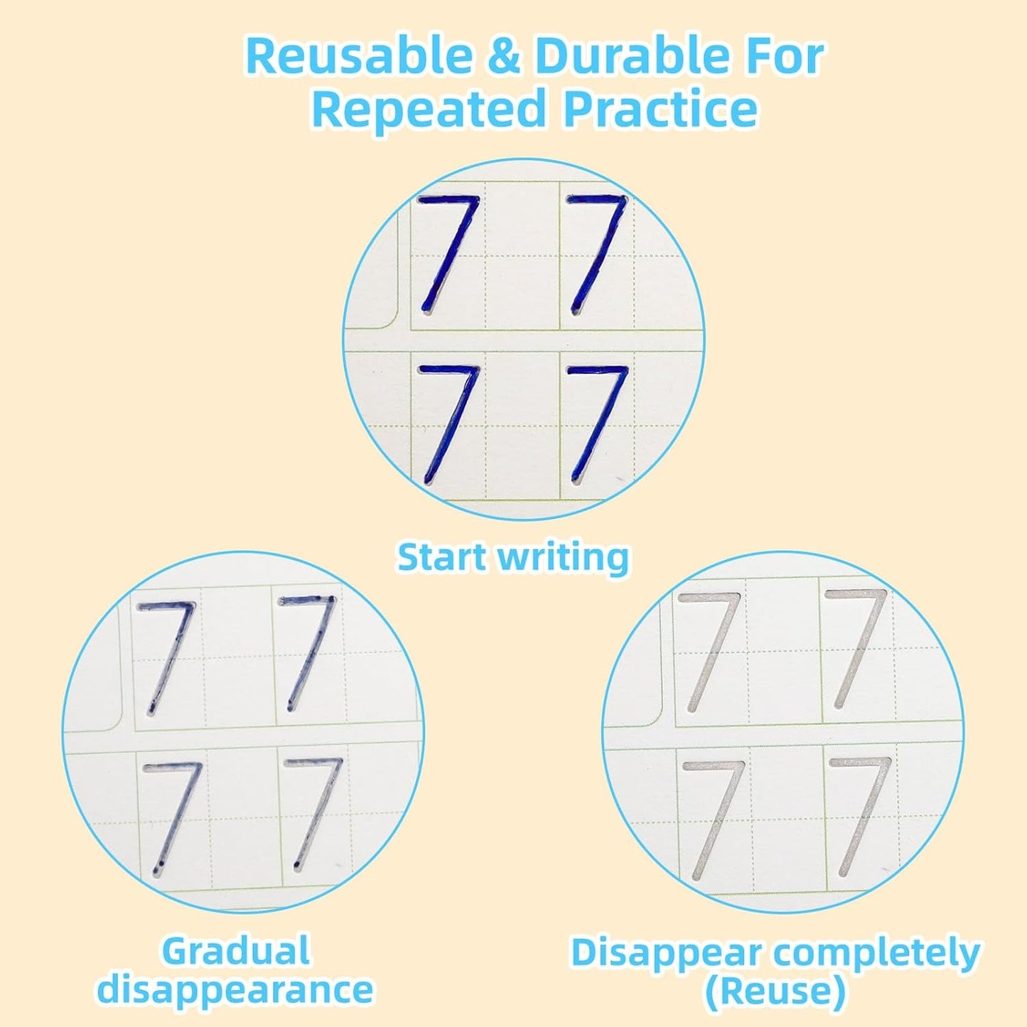 Grooved Handwriting Book Set