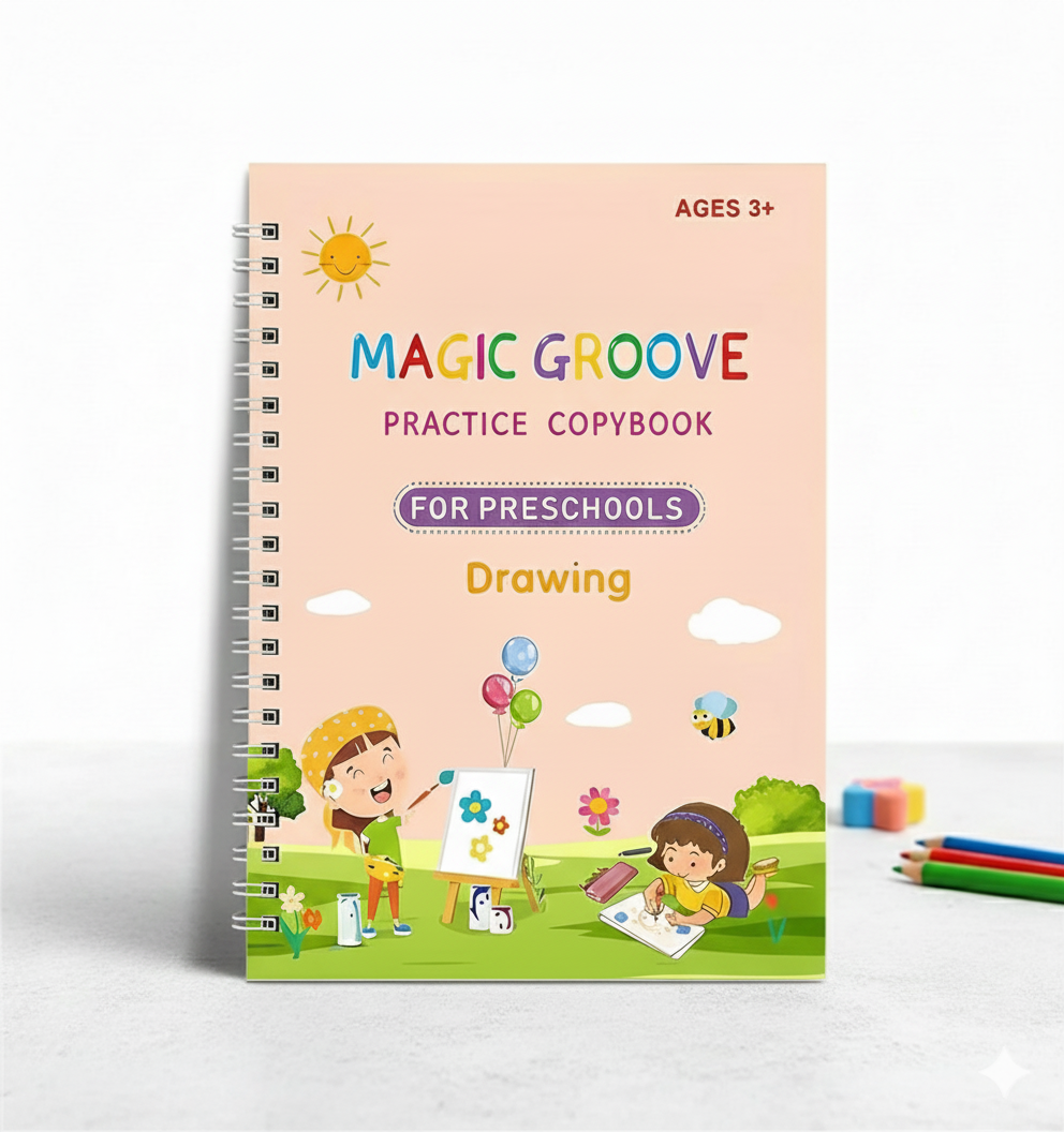 Grooved Handwriting Book Set