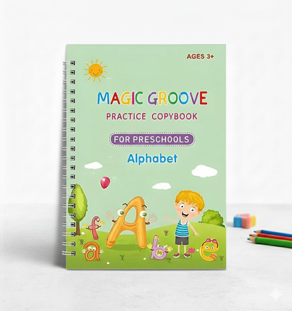 Grooved Handwriting Book Set