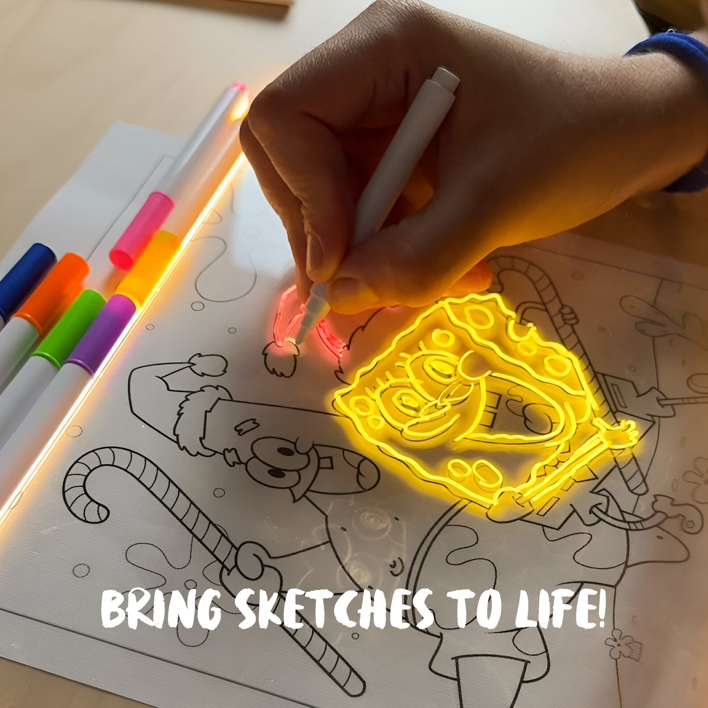 Oh Craftie™ Magic Glow Sketcher